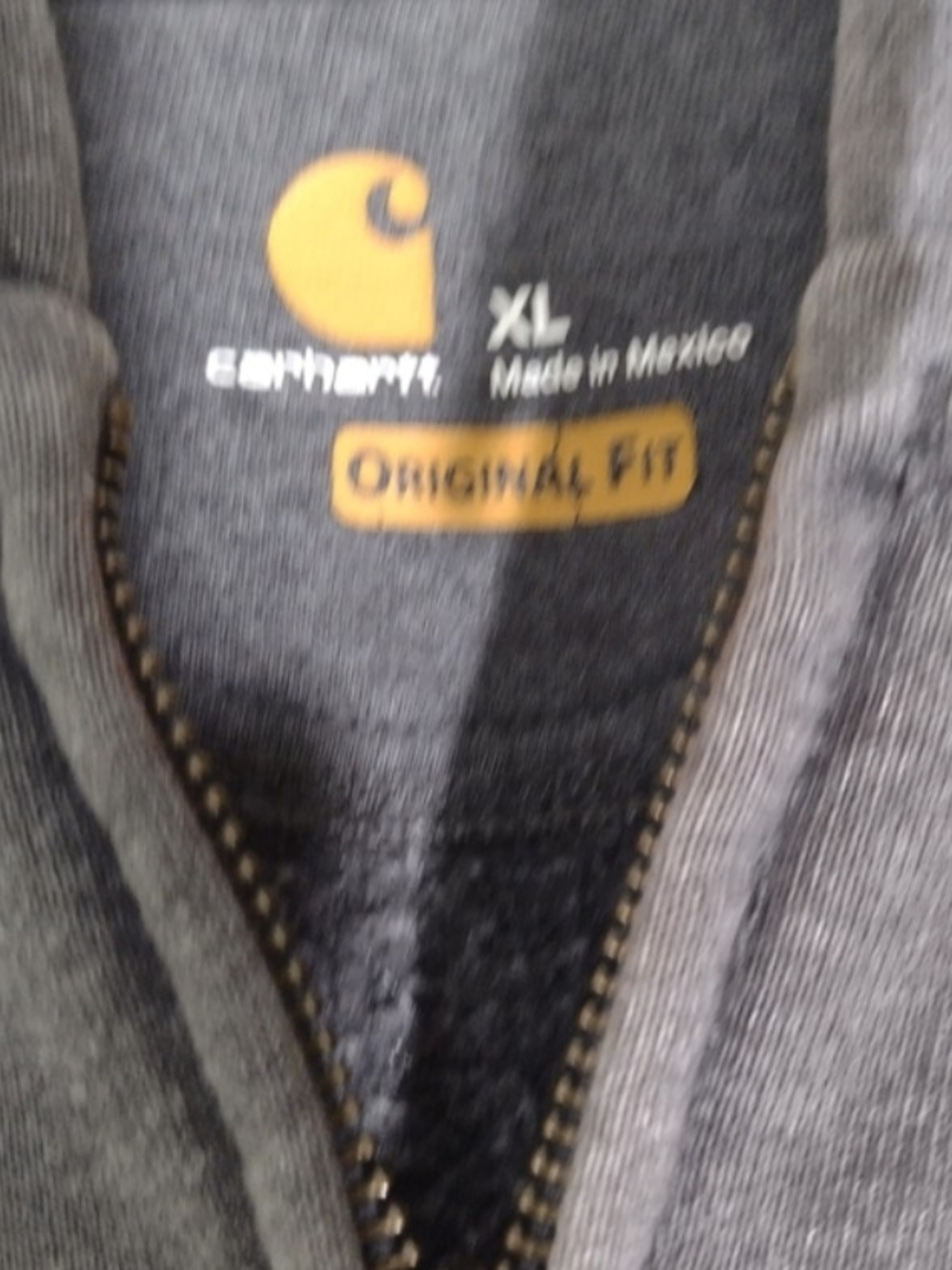 Carhartt Men's Zipper Work Hoodie Size XL